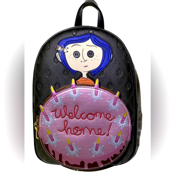 Her Universe Handbags - 🎉HP! Rare Limited Edition Coraline Cake Mini Backpack - CHASE Hot Topic Variant